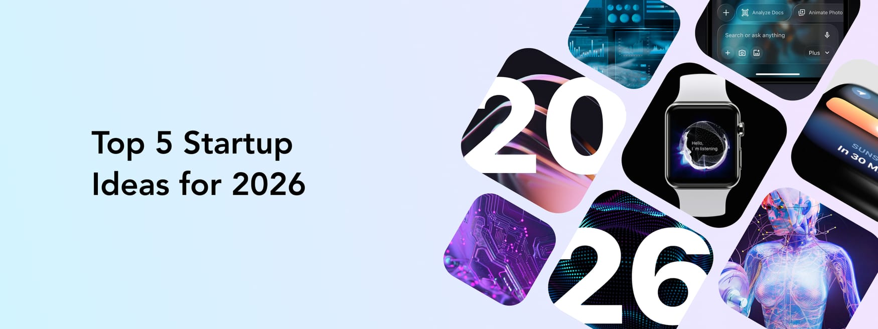 Top 5 Startup Ideas to Start Working On in 2026