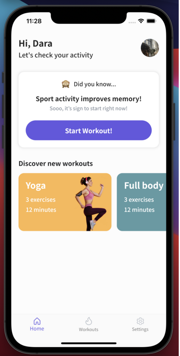 How to Make a Fitness App With Flutter: A Tutorial by Perpetio. Part II