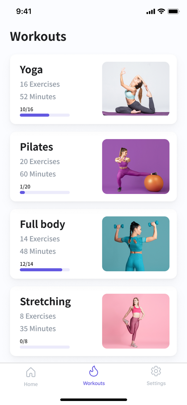 How to Make a Fitness App With Flutter: A Tutorial by Perpetio. Part II